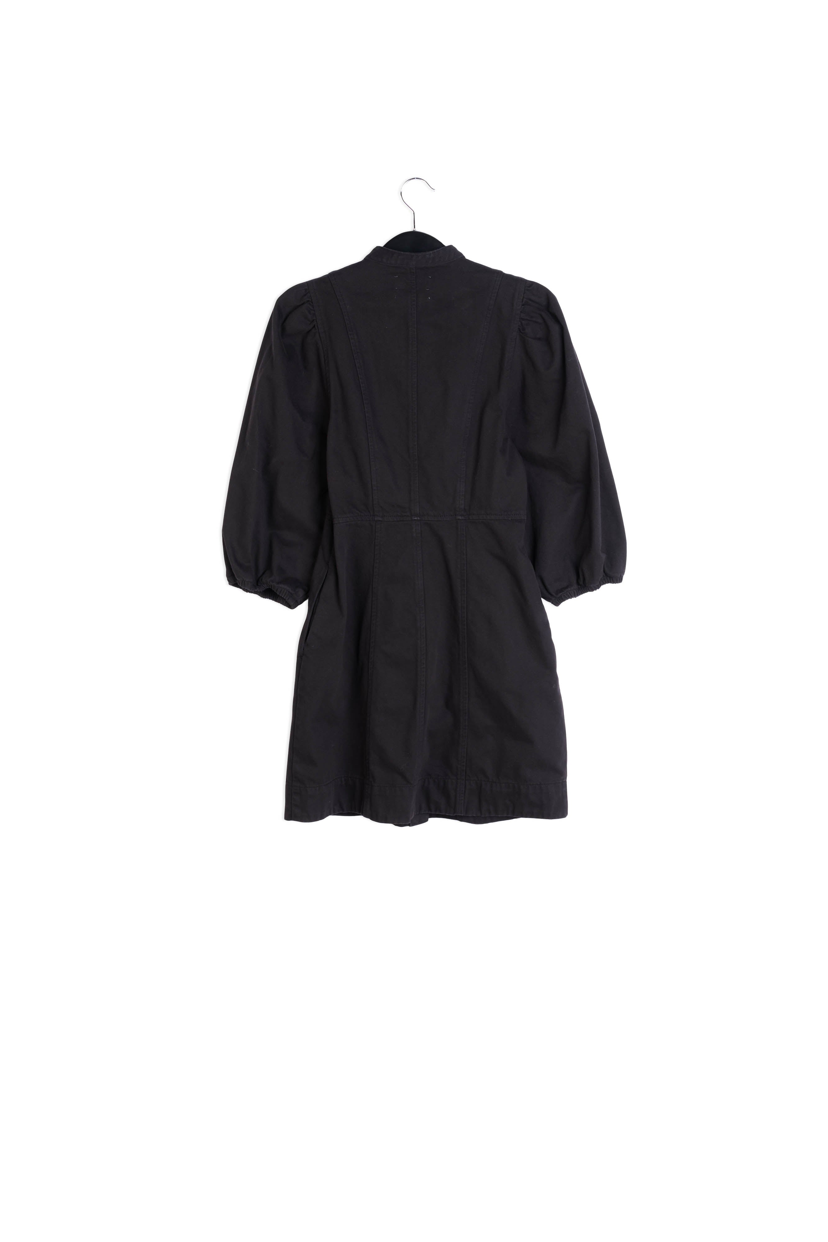 Black denim mini dress RE—SSENTIEL | Essentiel second hand