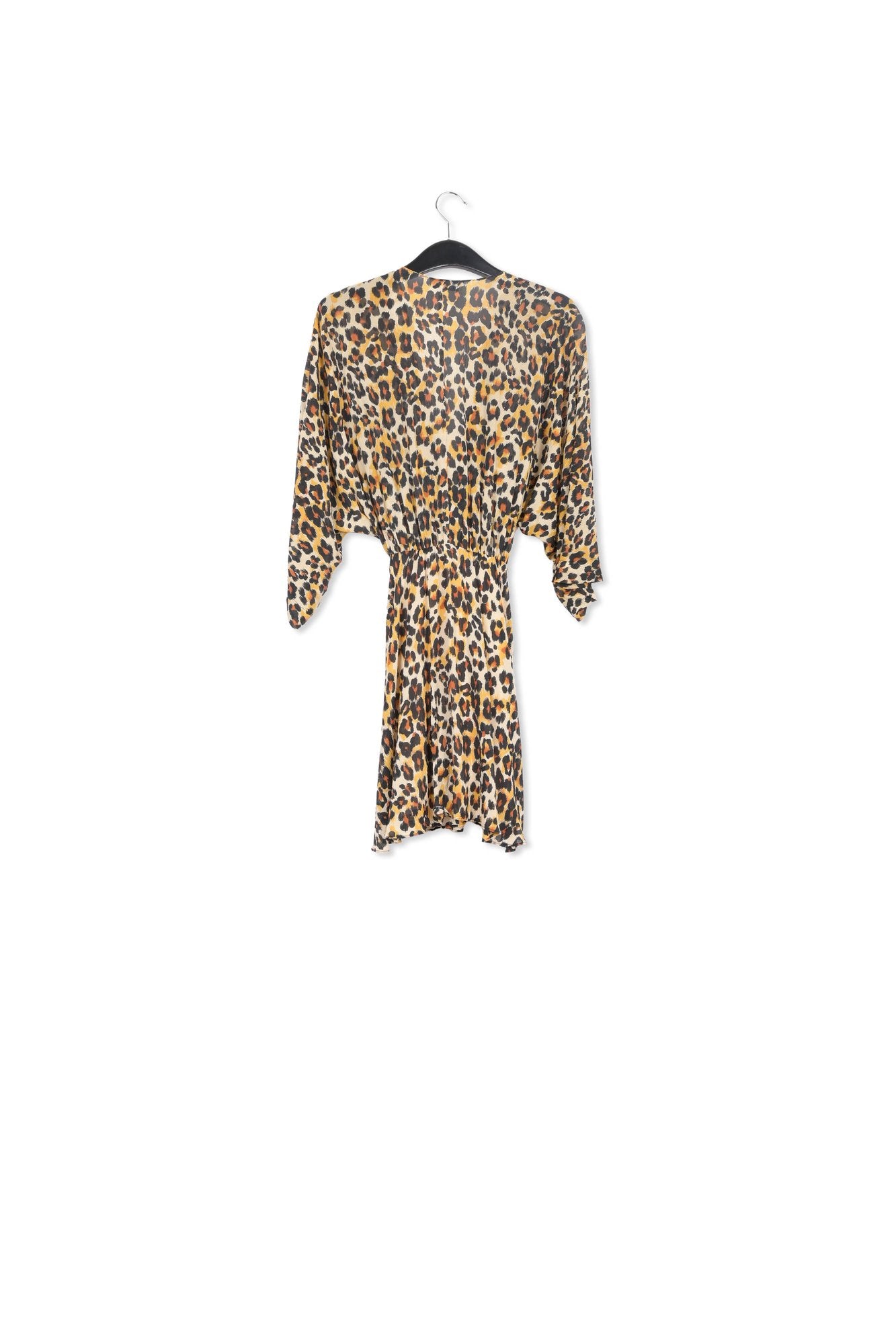 Mini-robe portefeuille à  imprimé léopard RE—SSENTIEL | Essentiel second hand