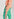 Green, grey and peach track pants Faume - seconde main