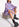 Mini-robe mauve à volants Faume - seconde main