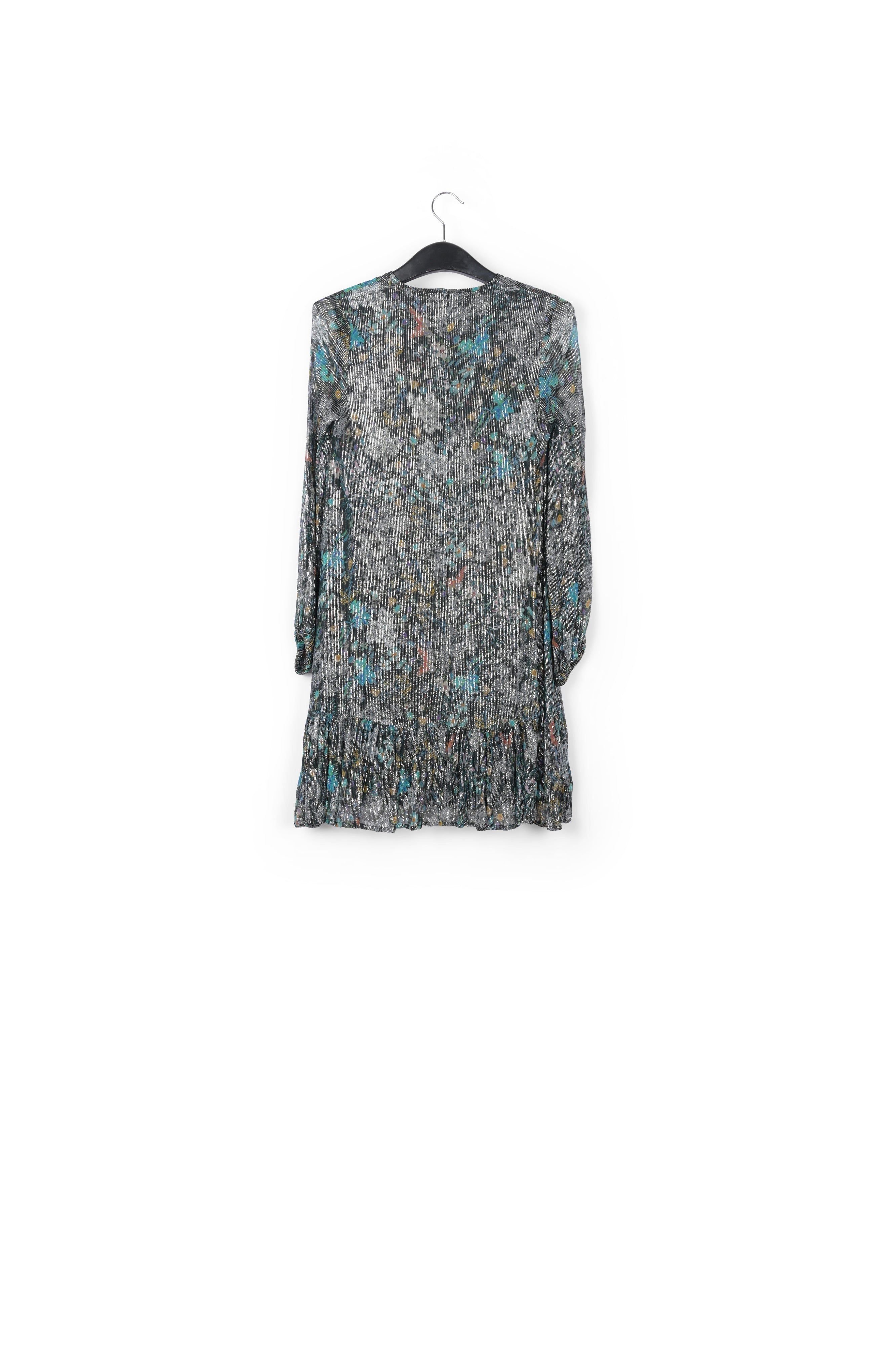 Mini robe à imprimé botanique foncé RE—SSENTIEL | Essentiel second hand