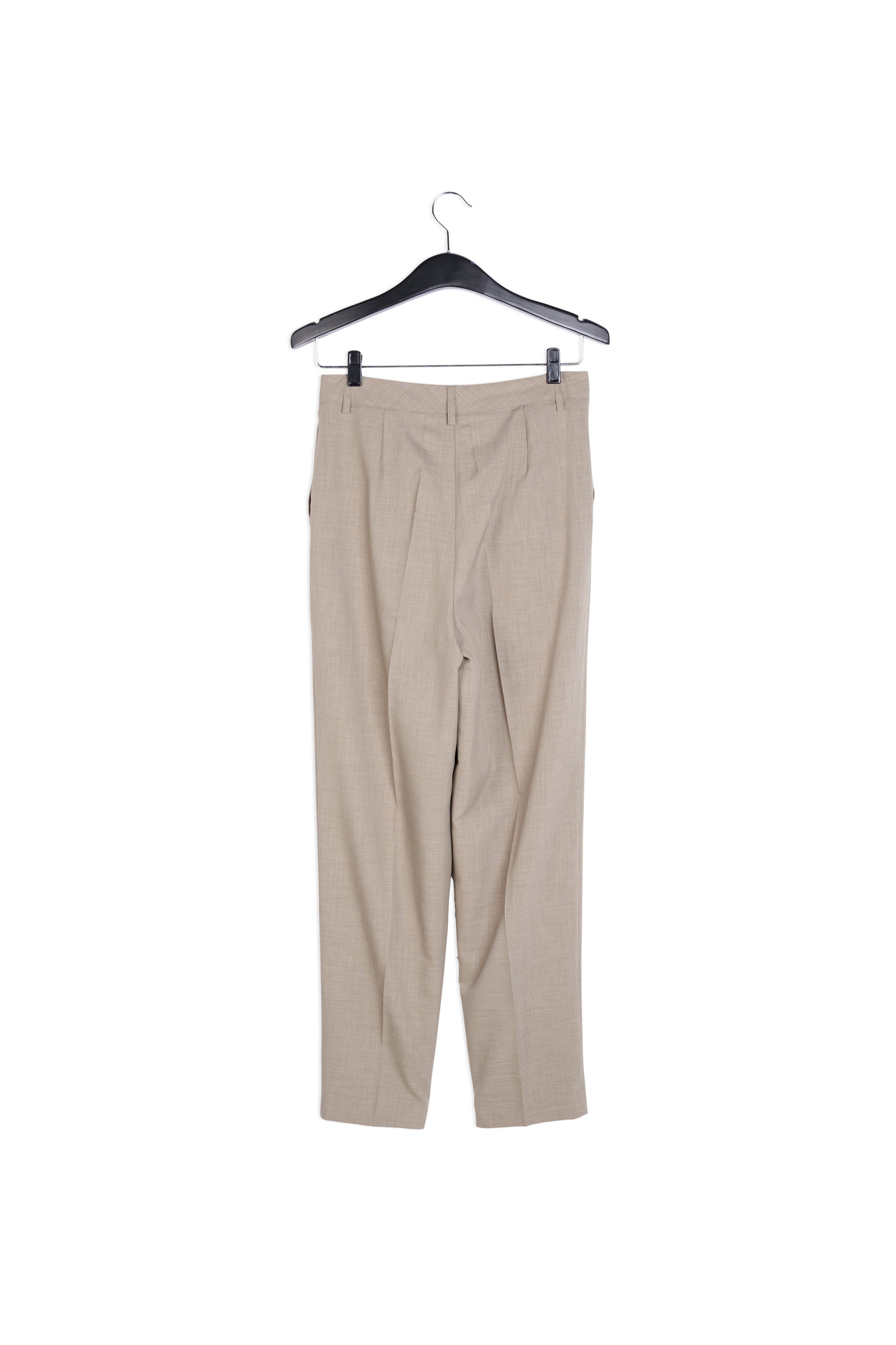 Pantalon kaki aux jambes effilées RE—SSENTIEL | Essentiel second hand