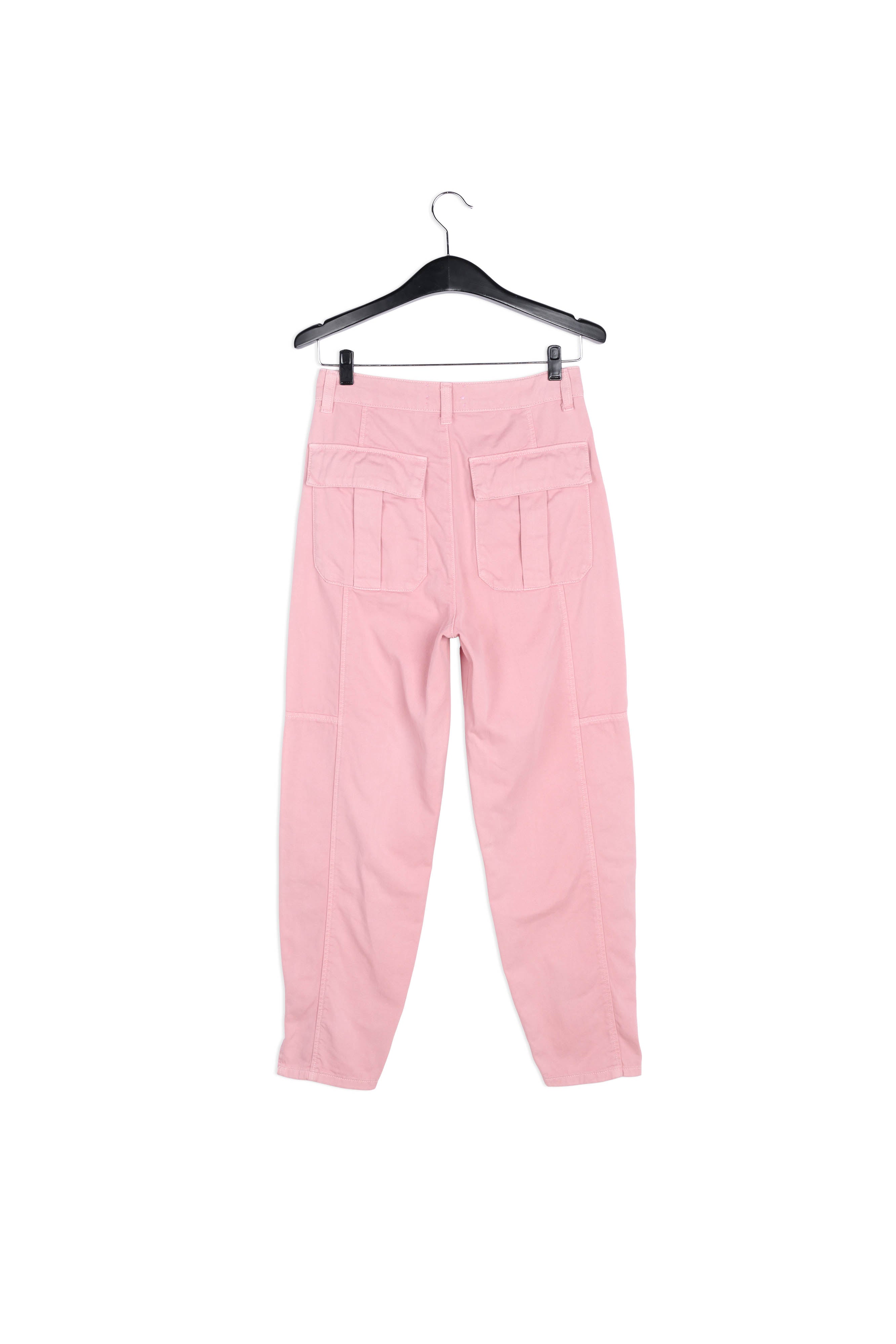 Pantalon treillis vieux rose RE—SSENTIEL | Essentiel second hand