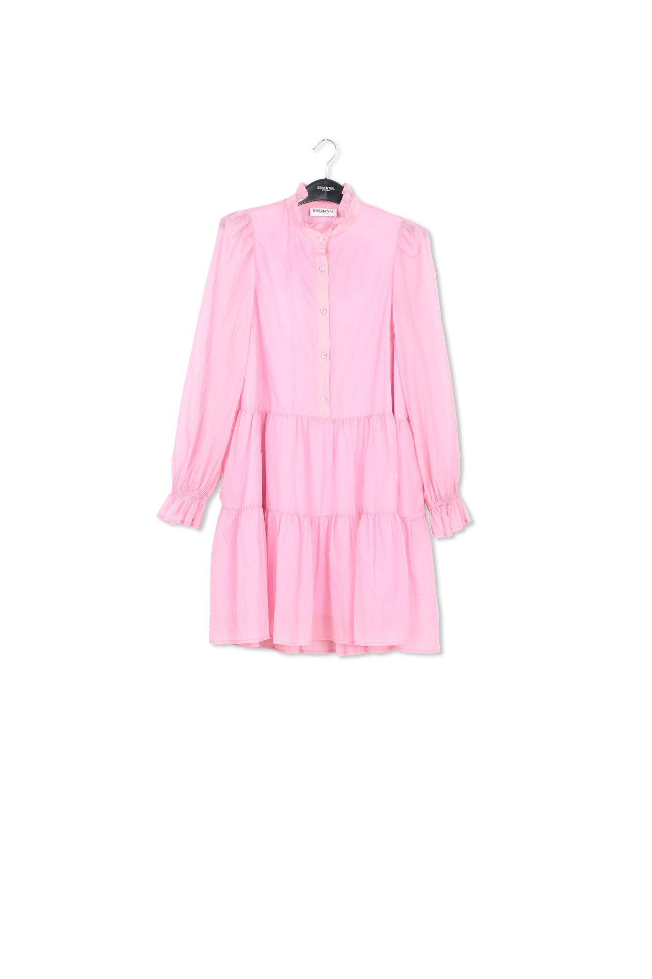Mini-robe rose clair à volants RE—SSENTIEL | Essentiel second hand