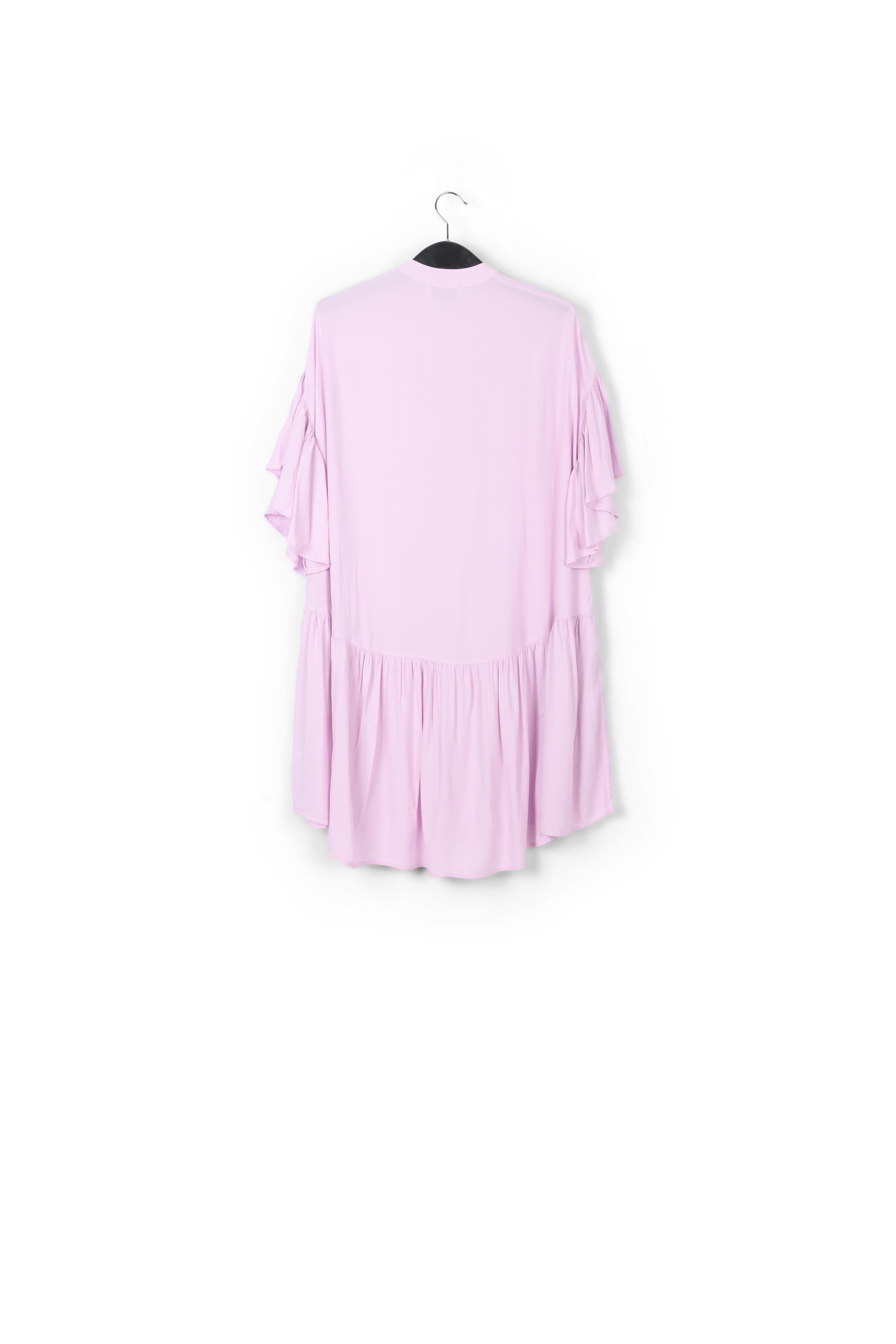 Mini robe lilas à manches volantées RE—SSENTIEL | Essentiel second hand