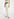 White denim straight-leg jeans Faume - seconde main