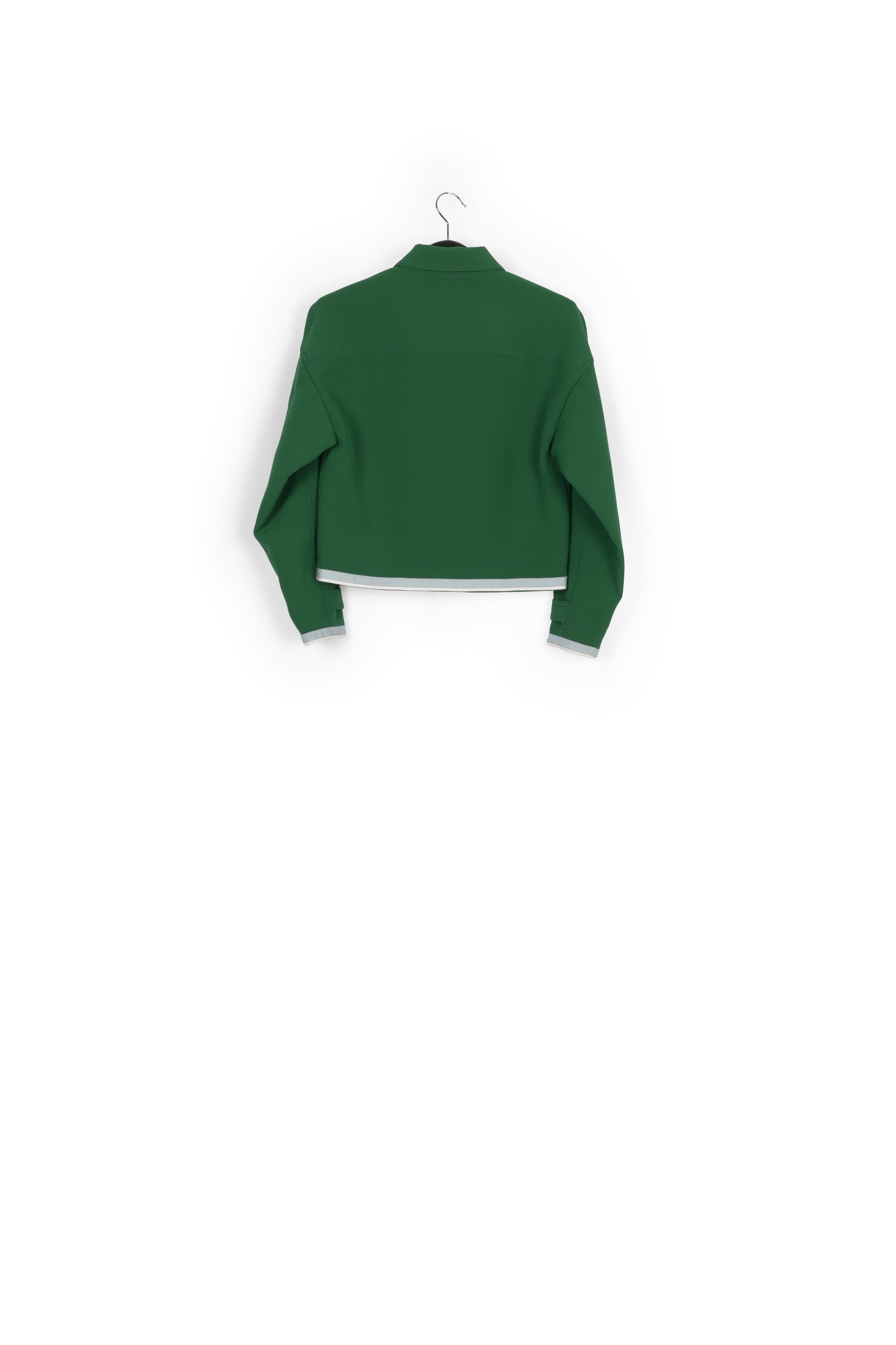 Dark green utility-inspired jacket RE—SSENTIEL | Essentiel second hand
