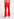 Pantalon rouge en tricot structuré Faume - seconde main