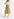 Beige midi skirt with floral print Faume - seconde main