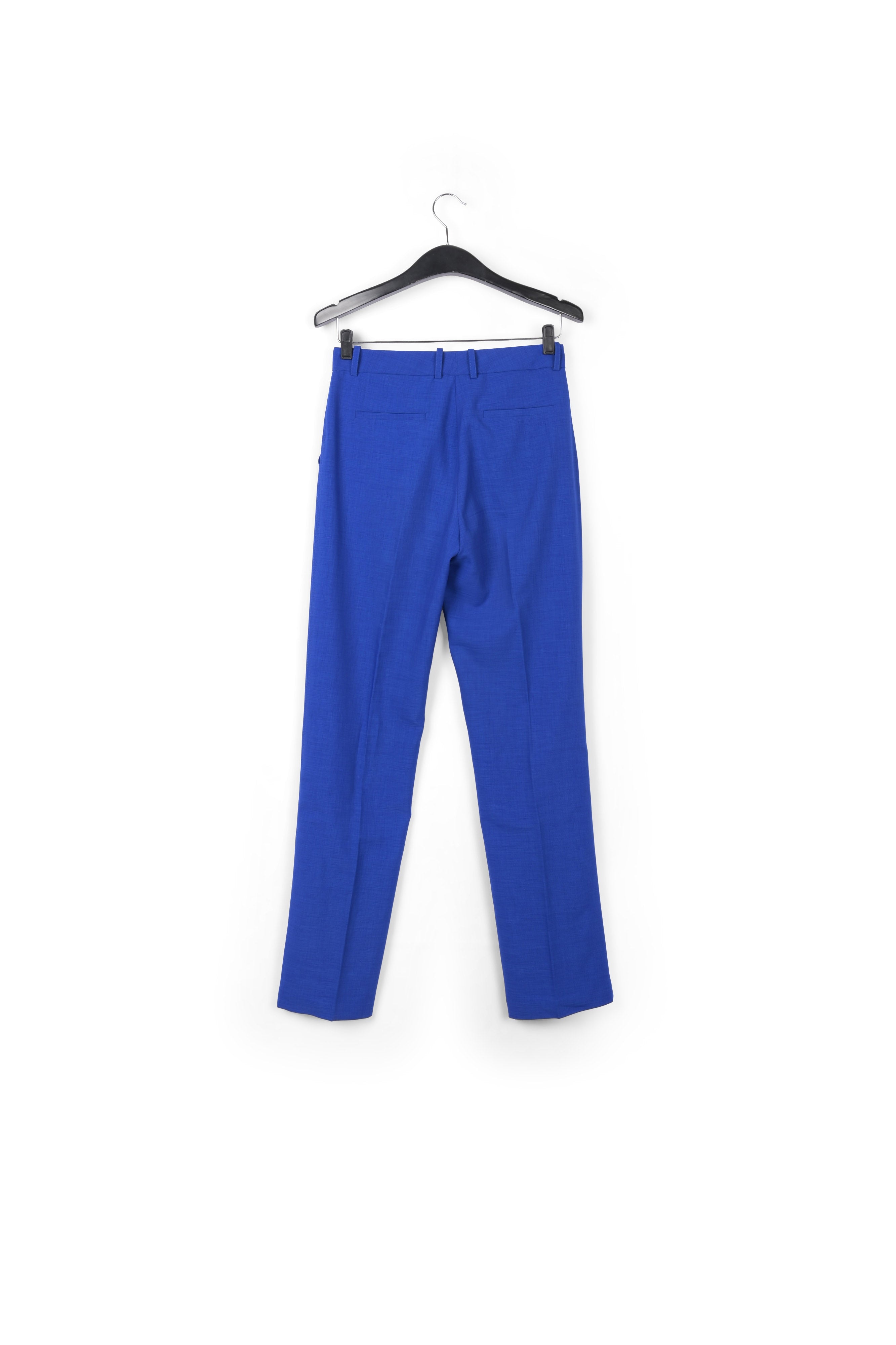 Blue tailored trousers RE—SSENTIEL | Essentiel second hand