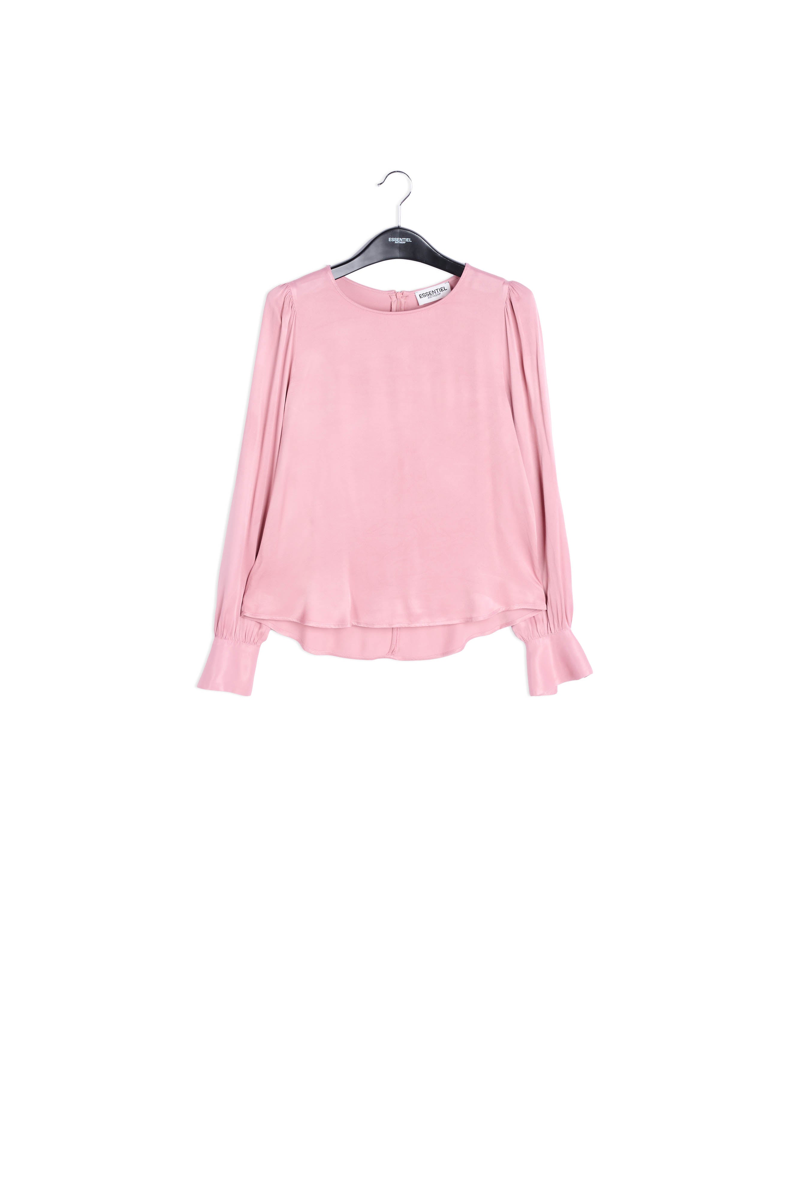 Pink satin top RE—SSENTIEL | Essentiel second hand