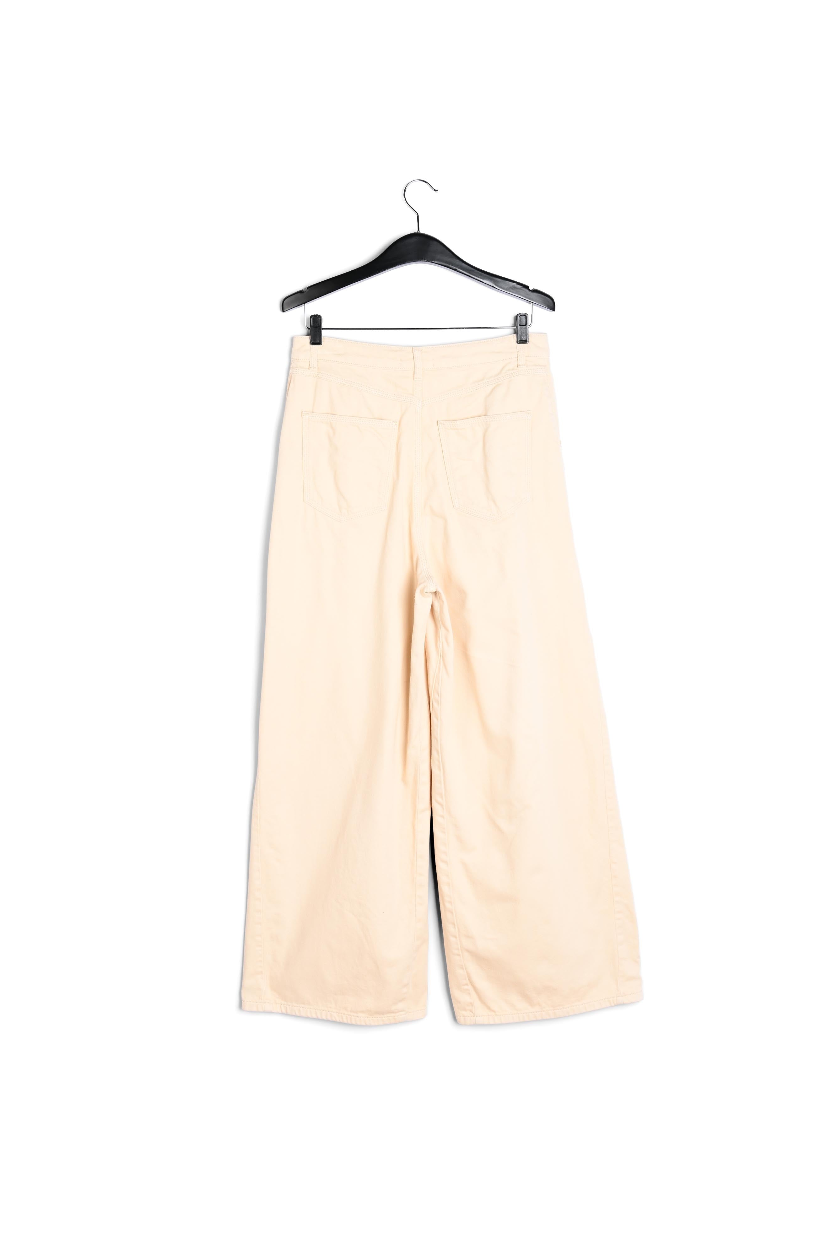 Ecru jeans met wijde pijpen RE—SSENTIEL | Essentiel second hand