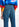 Blue cotton-stretch flared-fit jeans Faume - seconde main