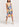 Multicolored graphic striped midi dress Faume - seconde main