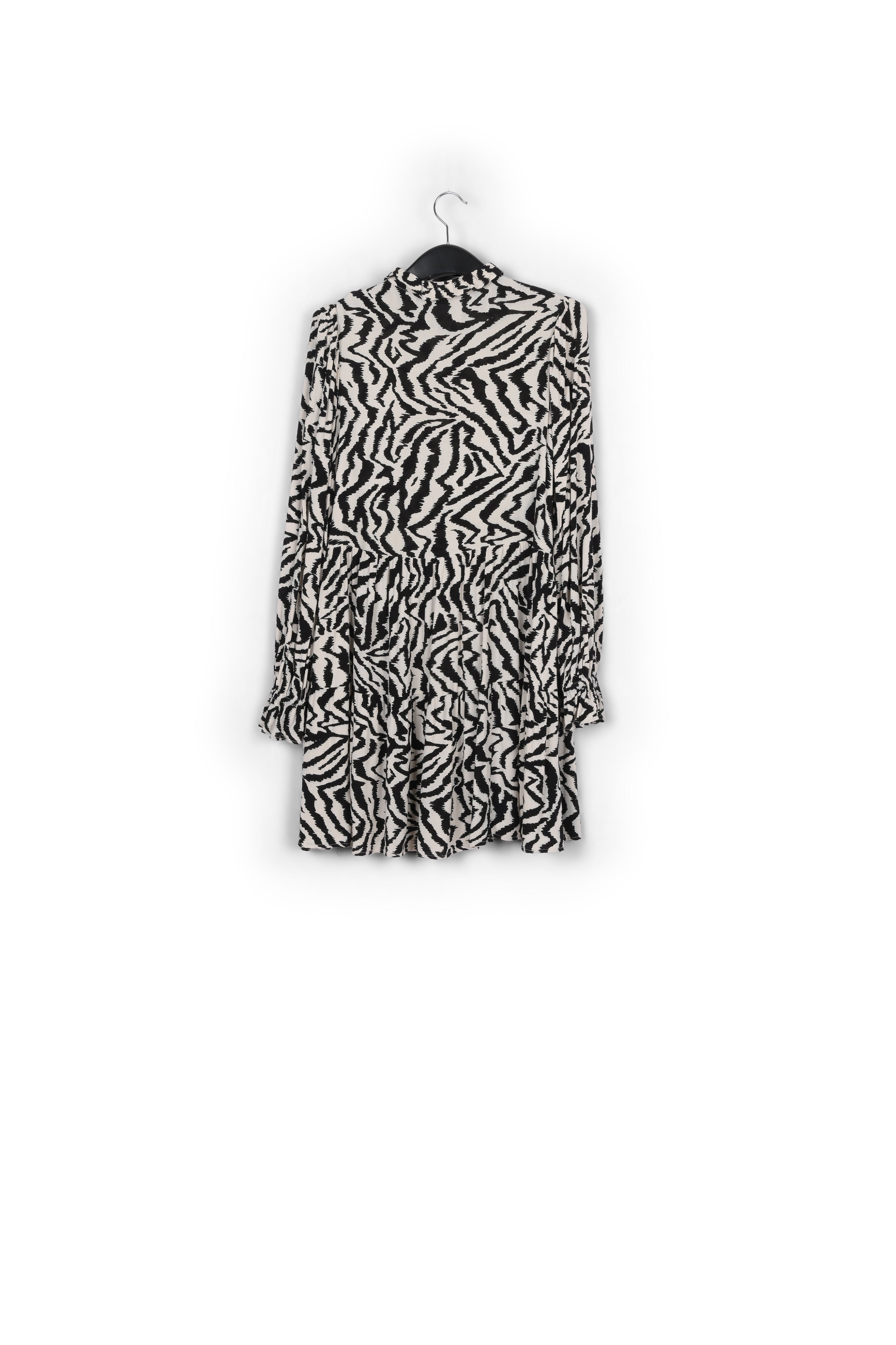 Zebra print and dots A-line mini dress RE—SSENTIEL | Essentiel second hand