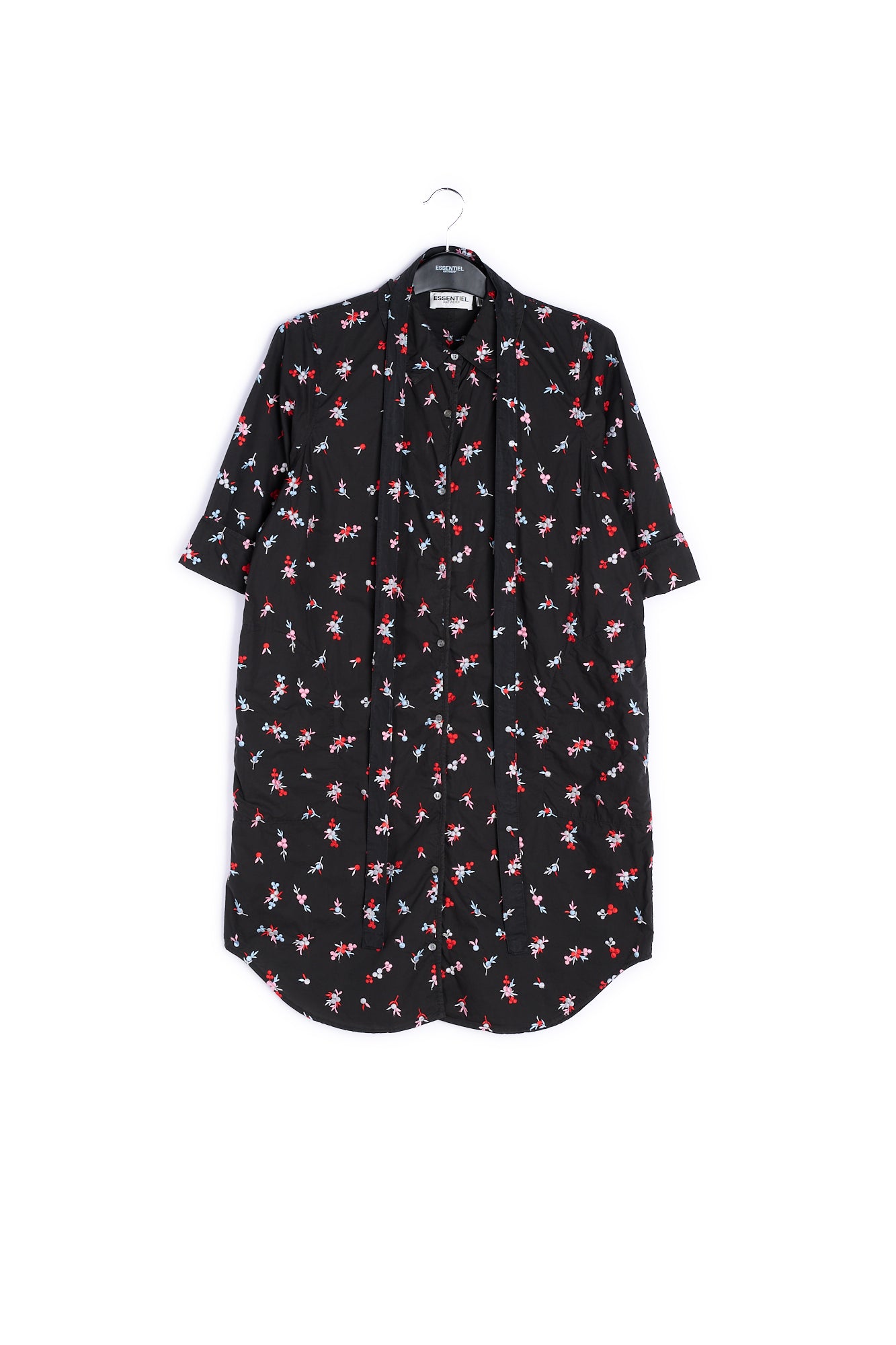 All-over emroidered shirt dress RE—SSENTIEL | Essentiel second hand