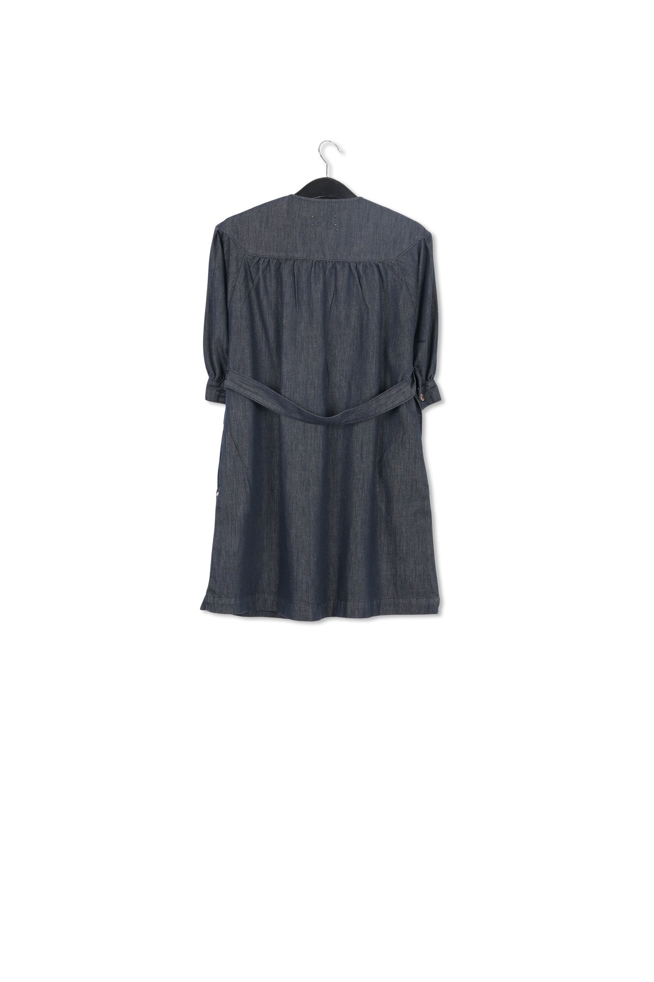 Dark blue denim mini dress RE—SSENTIEL | Essentiel second hand