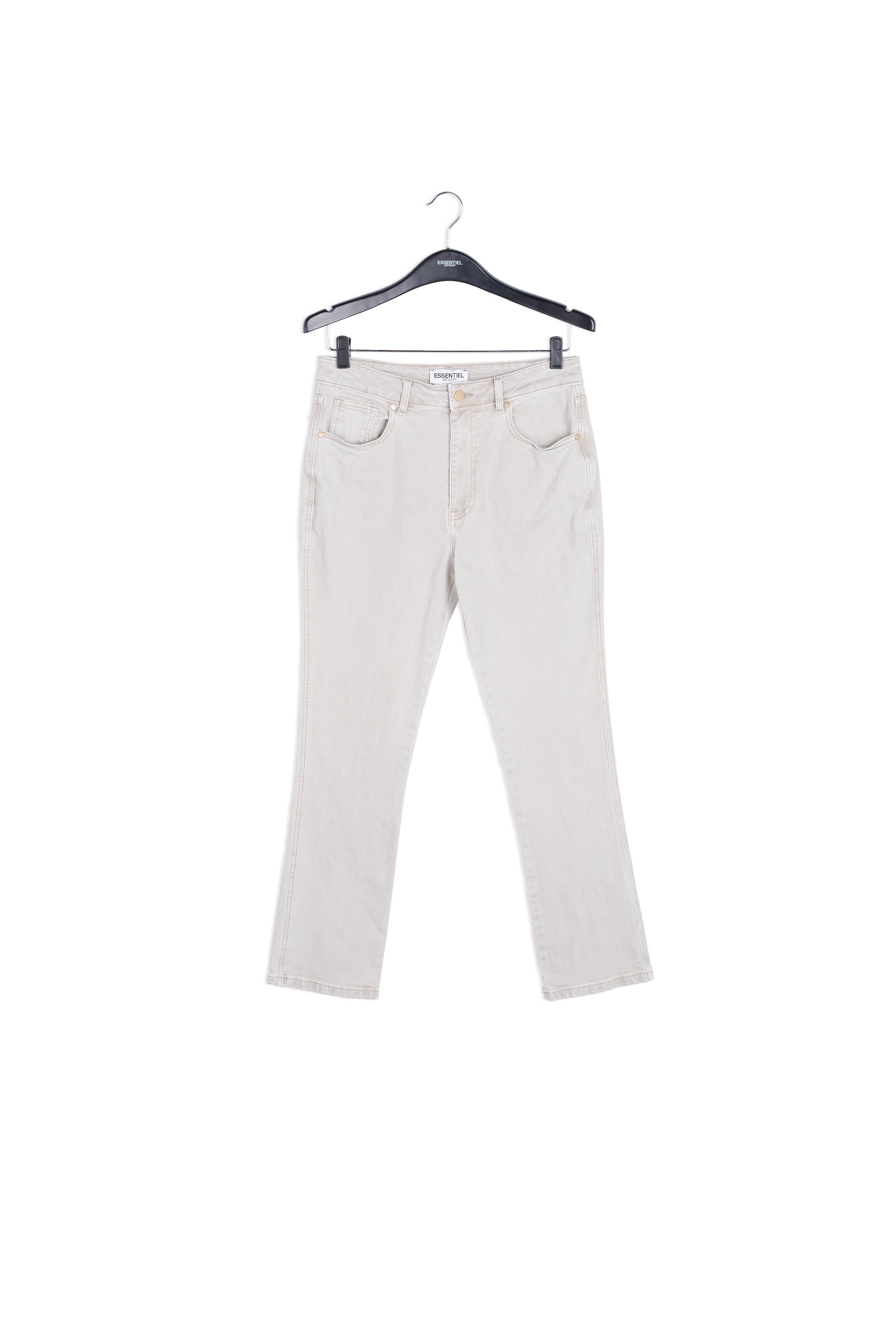 Beige straight-leg jeans RE—SSENTIEL | Essentiel second hand