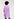 Lilac relaxed-fit shirt dress with plissé backside Faume - seconde main