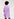 Lilac relaxed-fit shirt dress with plissé backside Faume - seconde main
