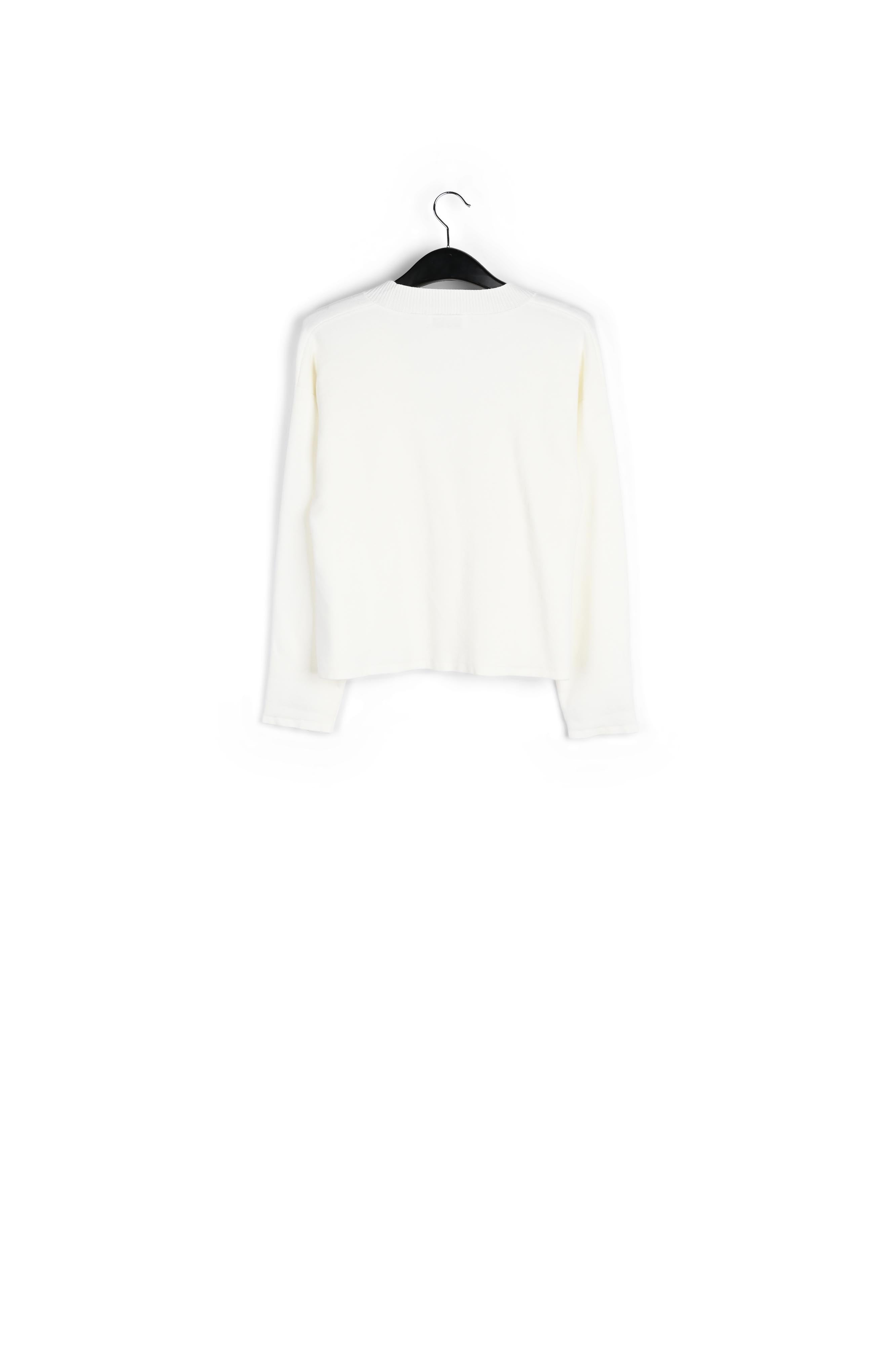 Off-white cardigan with rhinestone buttons RE—SSENTIEL | Essentiel second hand