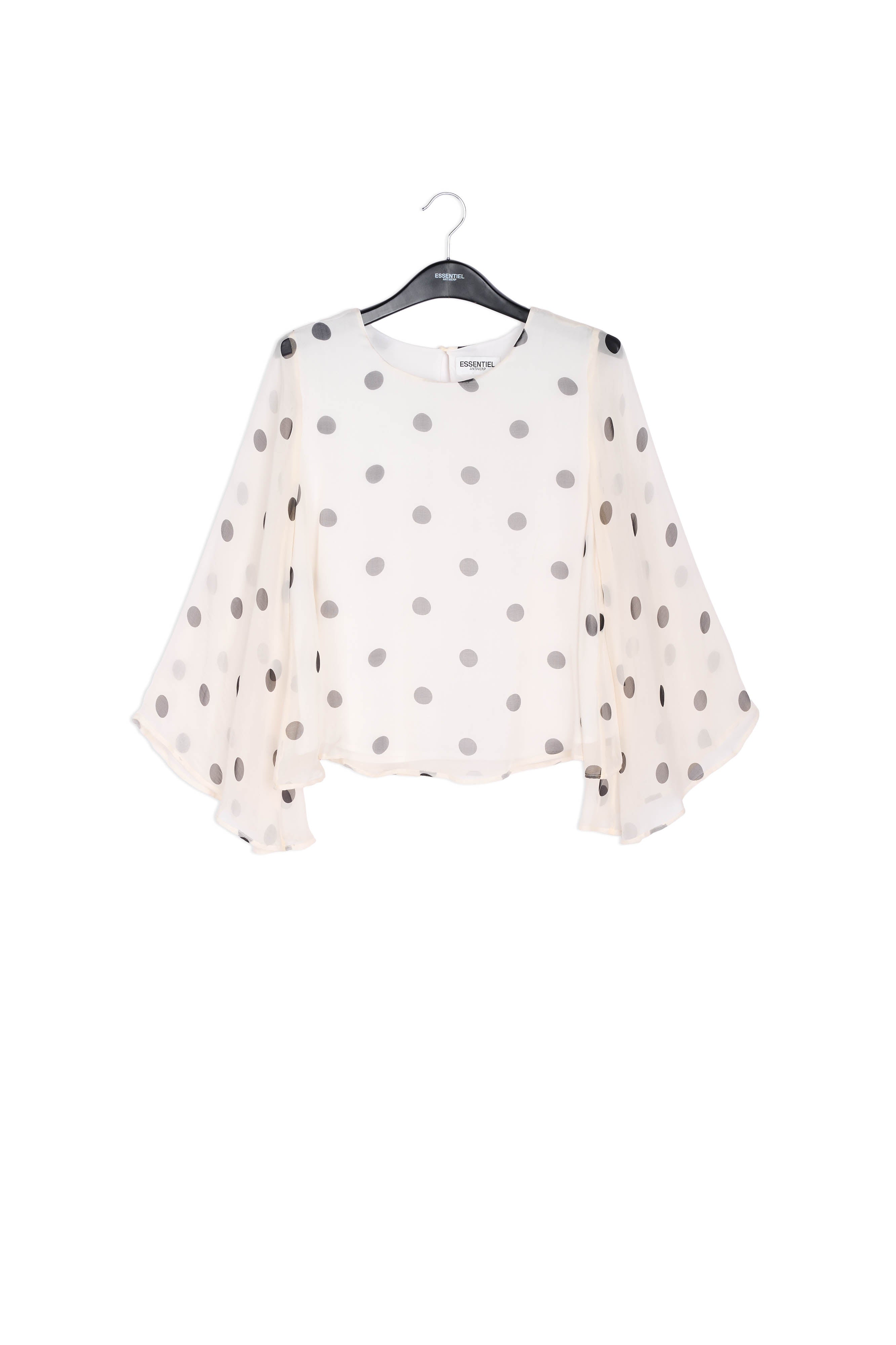 White blouse with dots RE—SSENTIEL | Essentiel second hand
