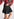 Black bouclé mini skirt Faume - seconde main