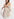 Off-white halter neck maxi dress with cherry print Faume - seconde main
