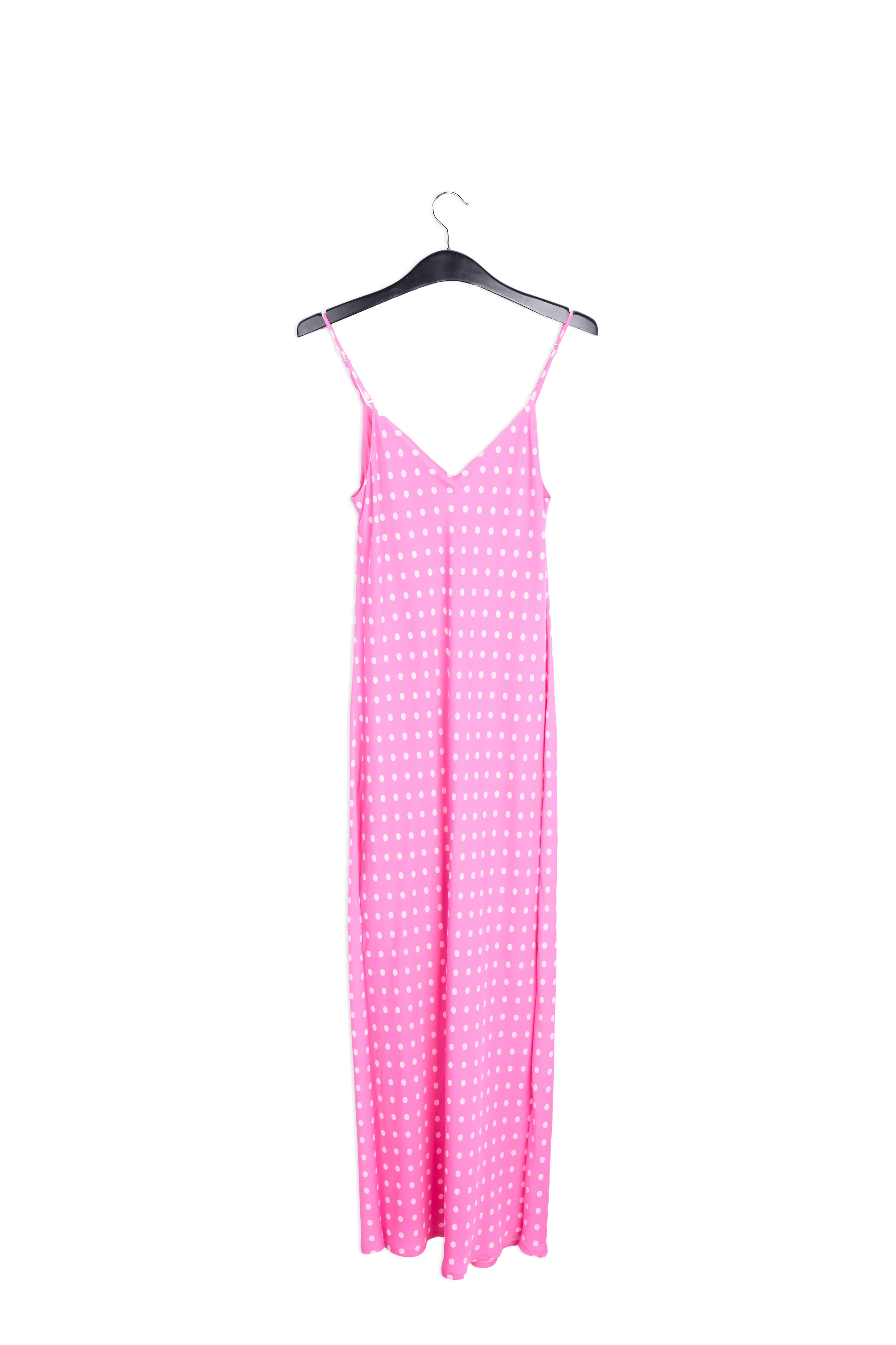 Robe nuisette rose fluo à pois RE—SSENTIEL | Essentiel second hand