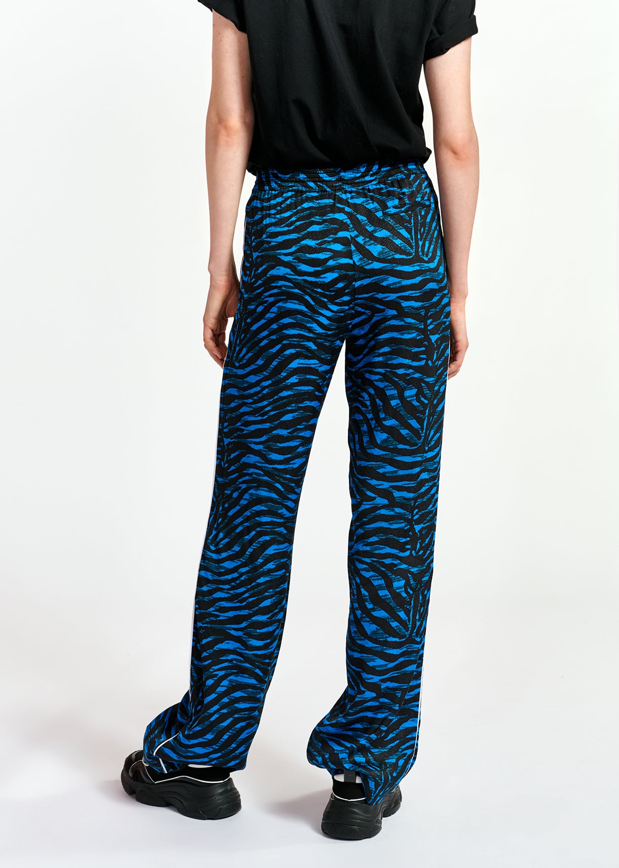 Turquoise qnd black zebra print pj pants RE—SSENTIEL | Essentiel second hand