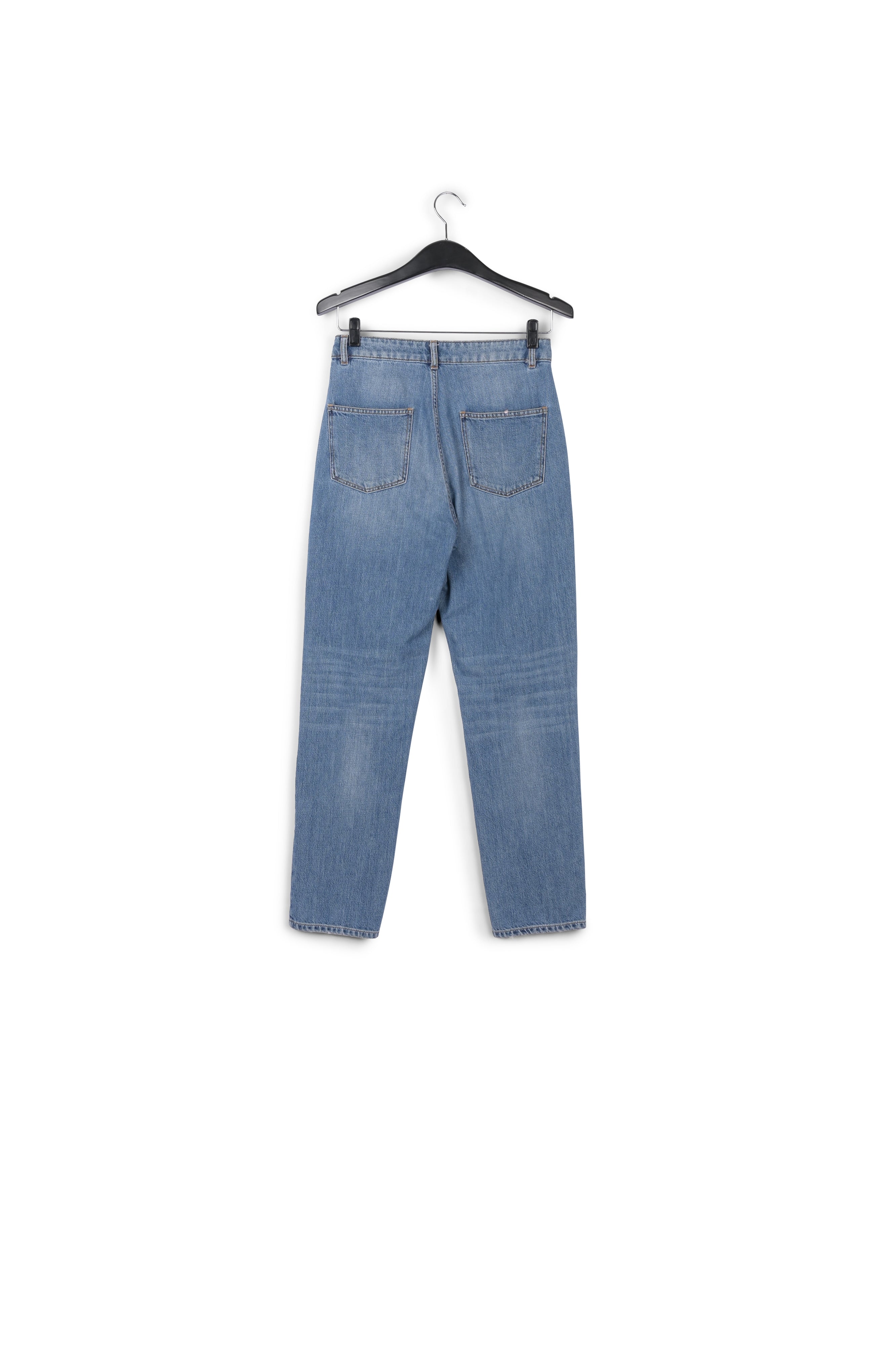 Afgewassen jeans met stras RE—SSENTIEL | Essentiel second hand