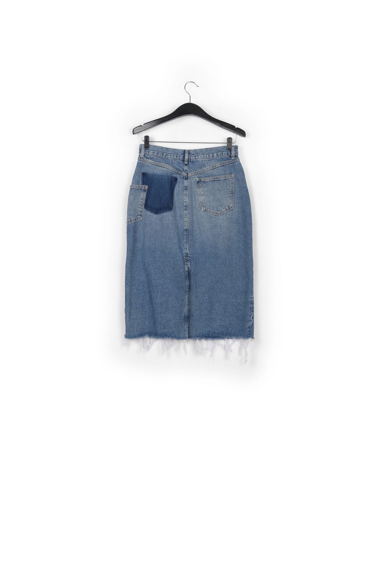 Zimpala blauwe denim rok RE—SSENTIEL | Essentiel second hand