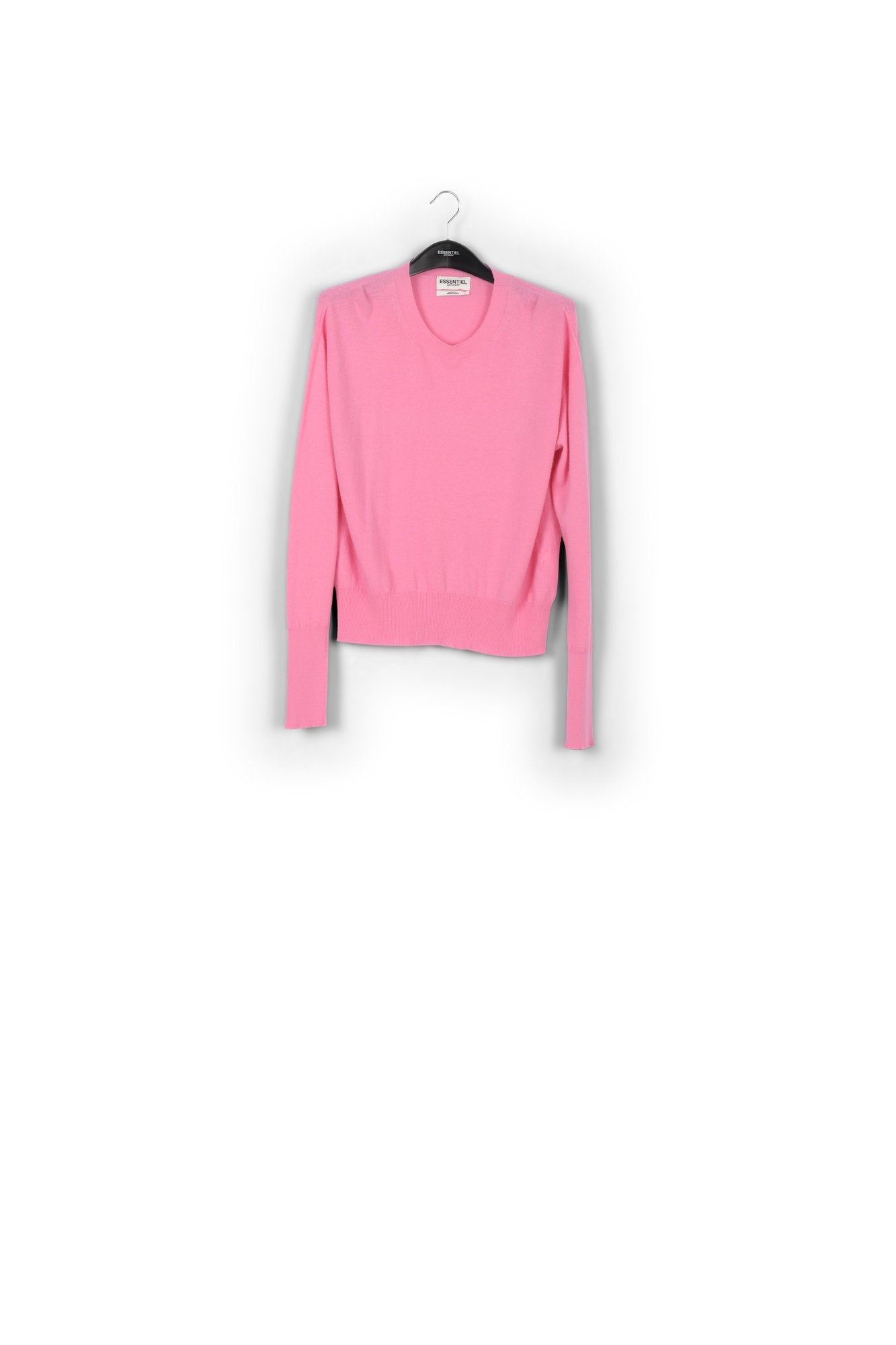 Pull rose en mélange de mérinos RE—SSENTIEL | Essentiel second hand