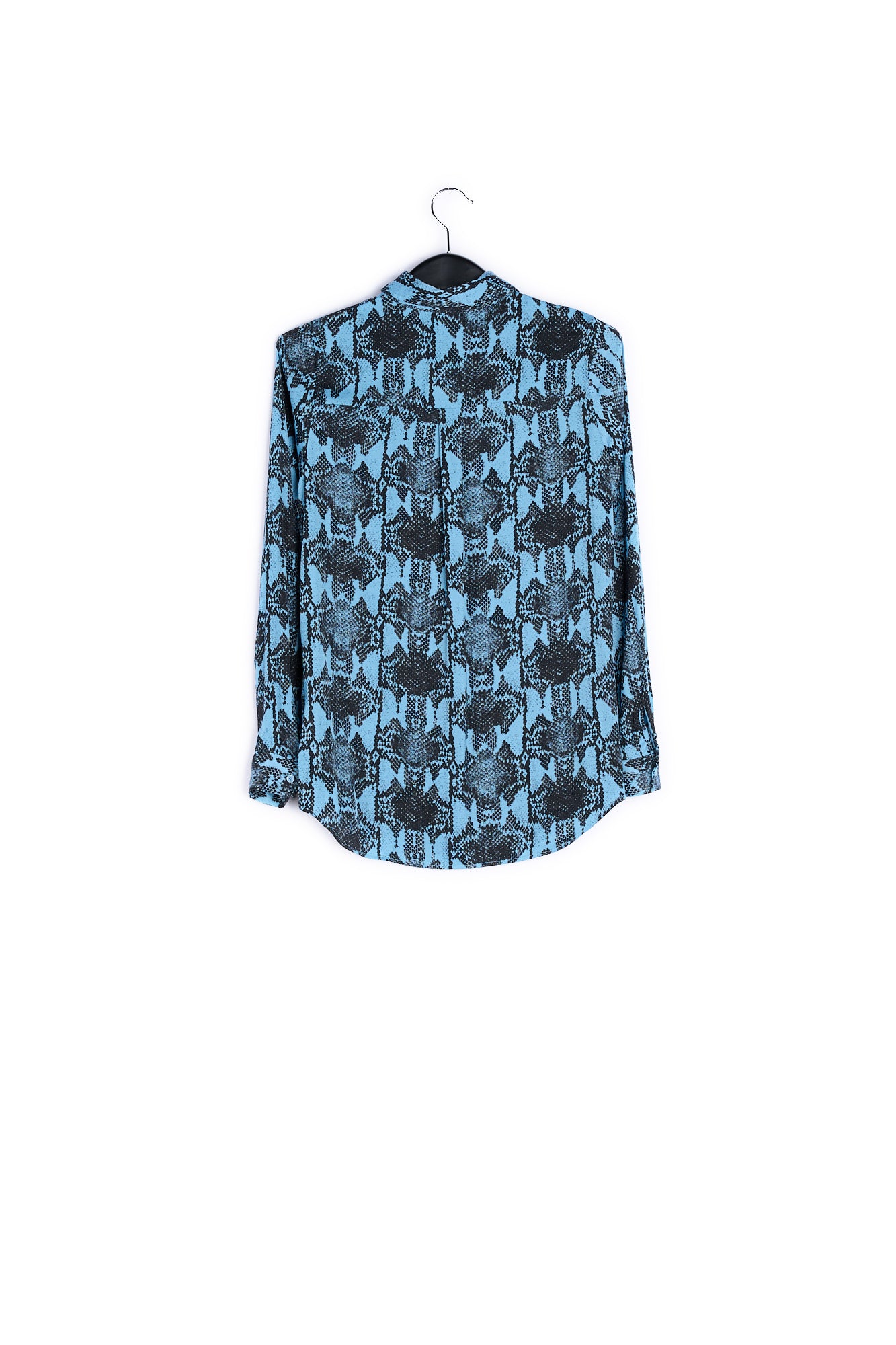 Blue shirt with snake print RE—SSENTIEL | Essentiel second hand