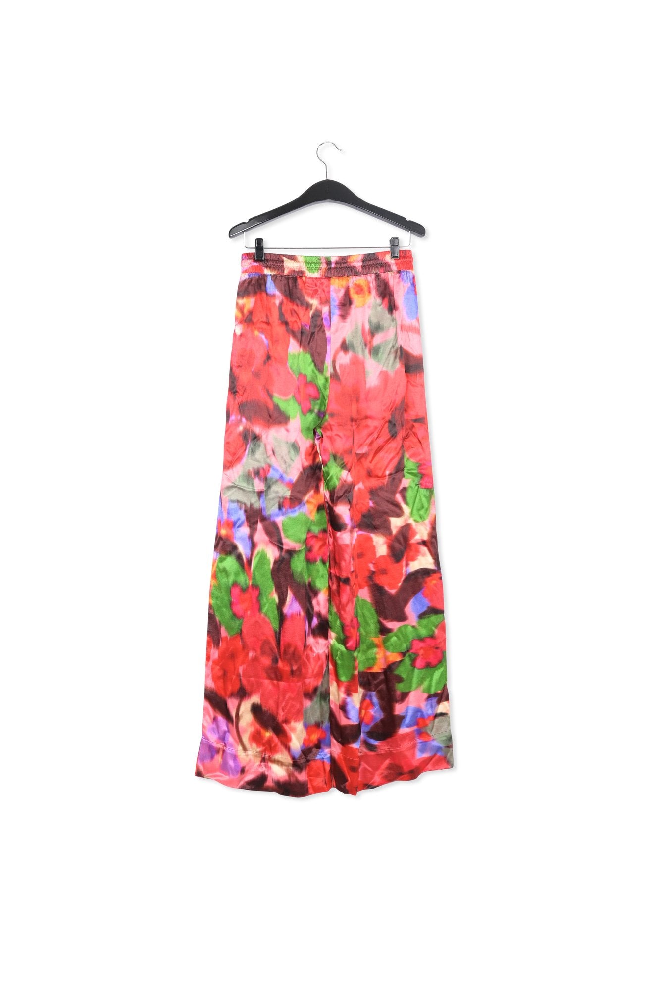 Multicolor floral print wide-leg pants RE—SSENTIEL | Essentiel second hand