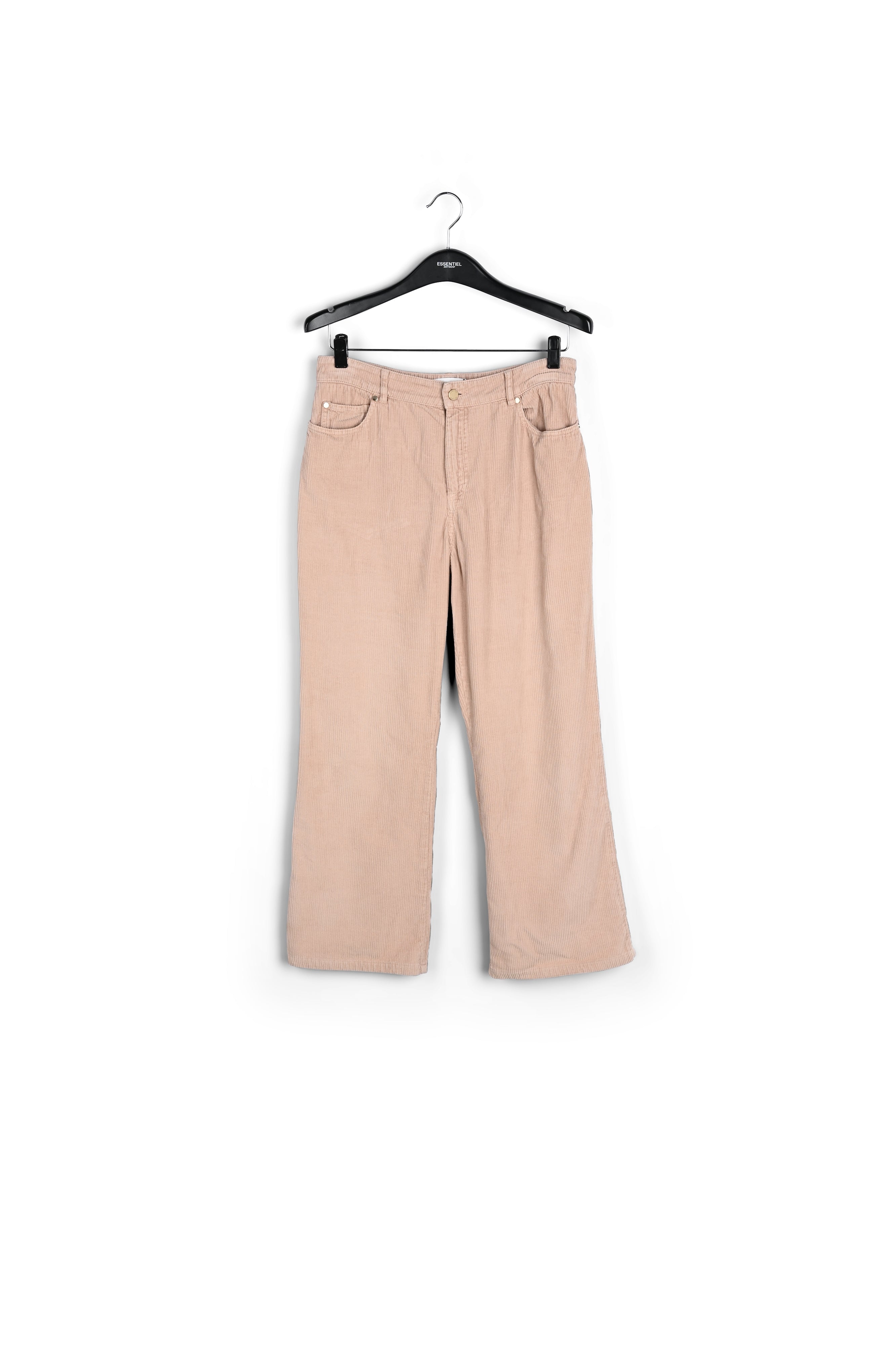 Pantalon évasé en velours rose vintage RE—SSENTIEL | Essentiel second hand