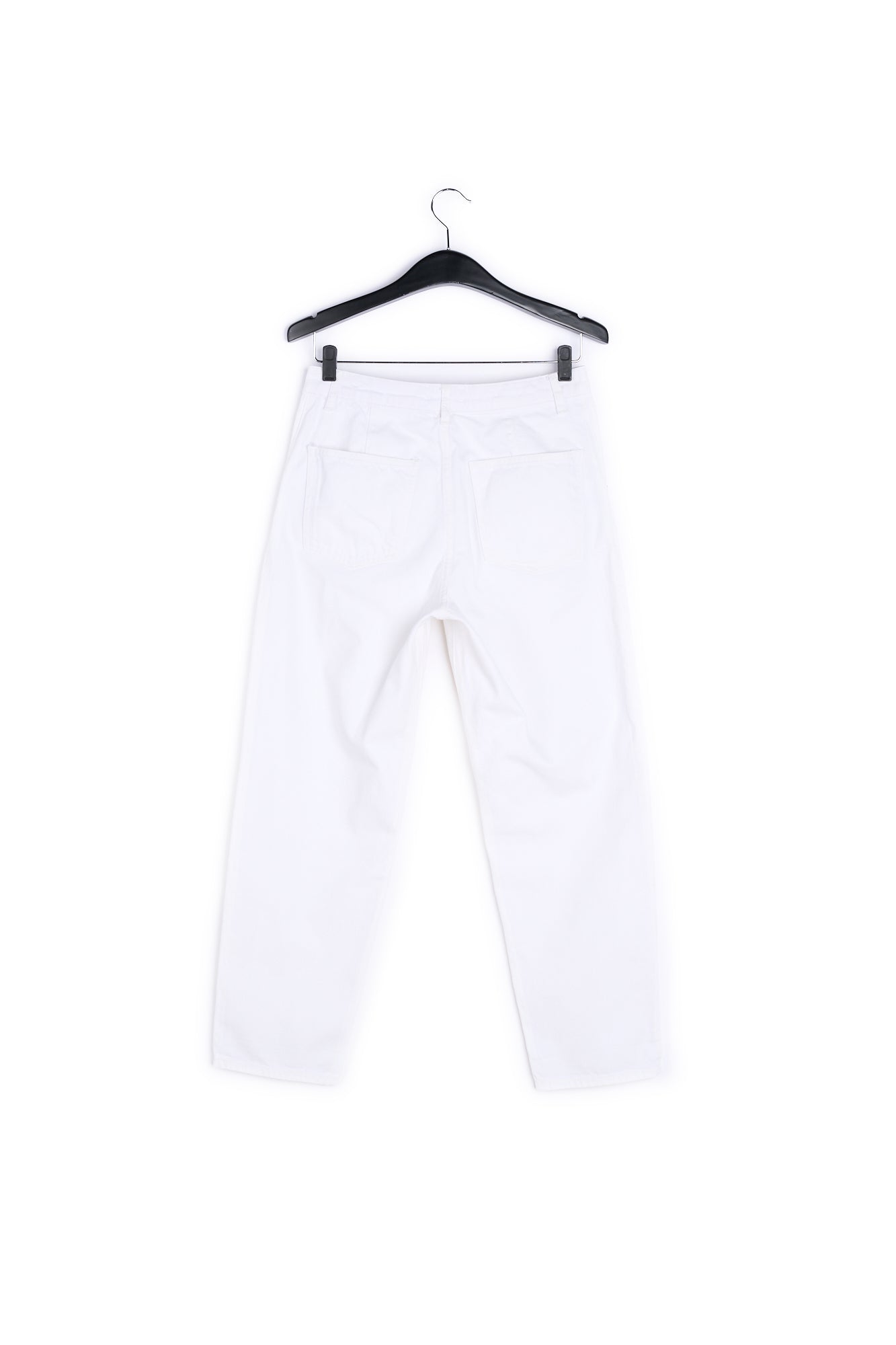 Gebroken witte jeans met hoge taille RE—SSENTIEL | Essentiel second hand