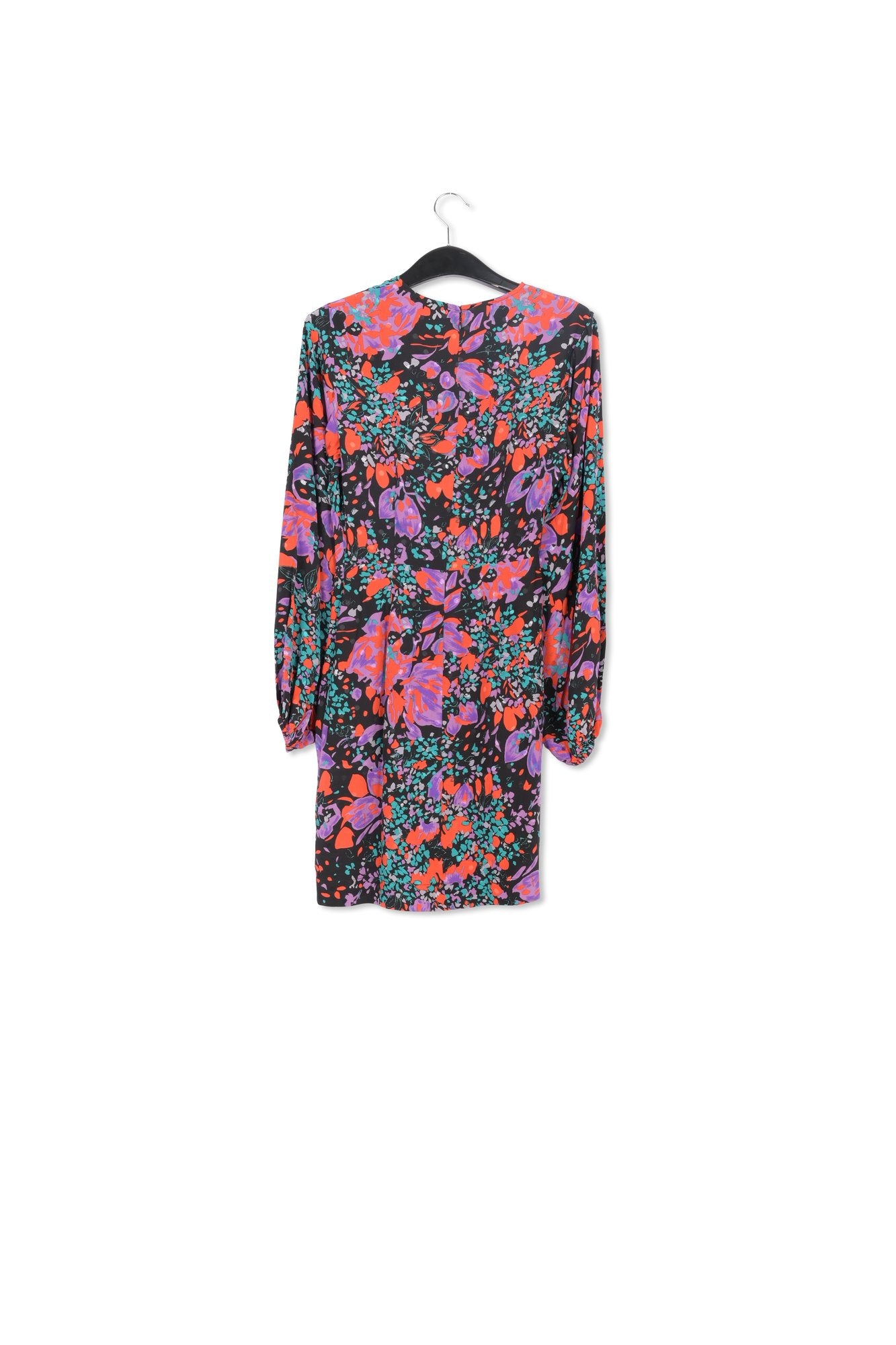 Mini-robe noire en jacquard de soie RE—SSENTIEL | Essentiel second hand