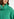 Teal mohair-blend turtleneck sweater Faume - seconde main