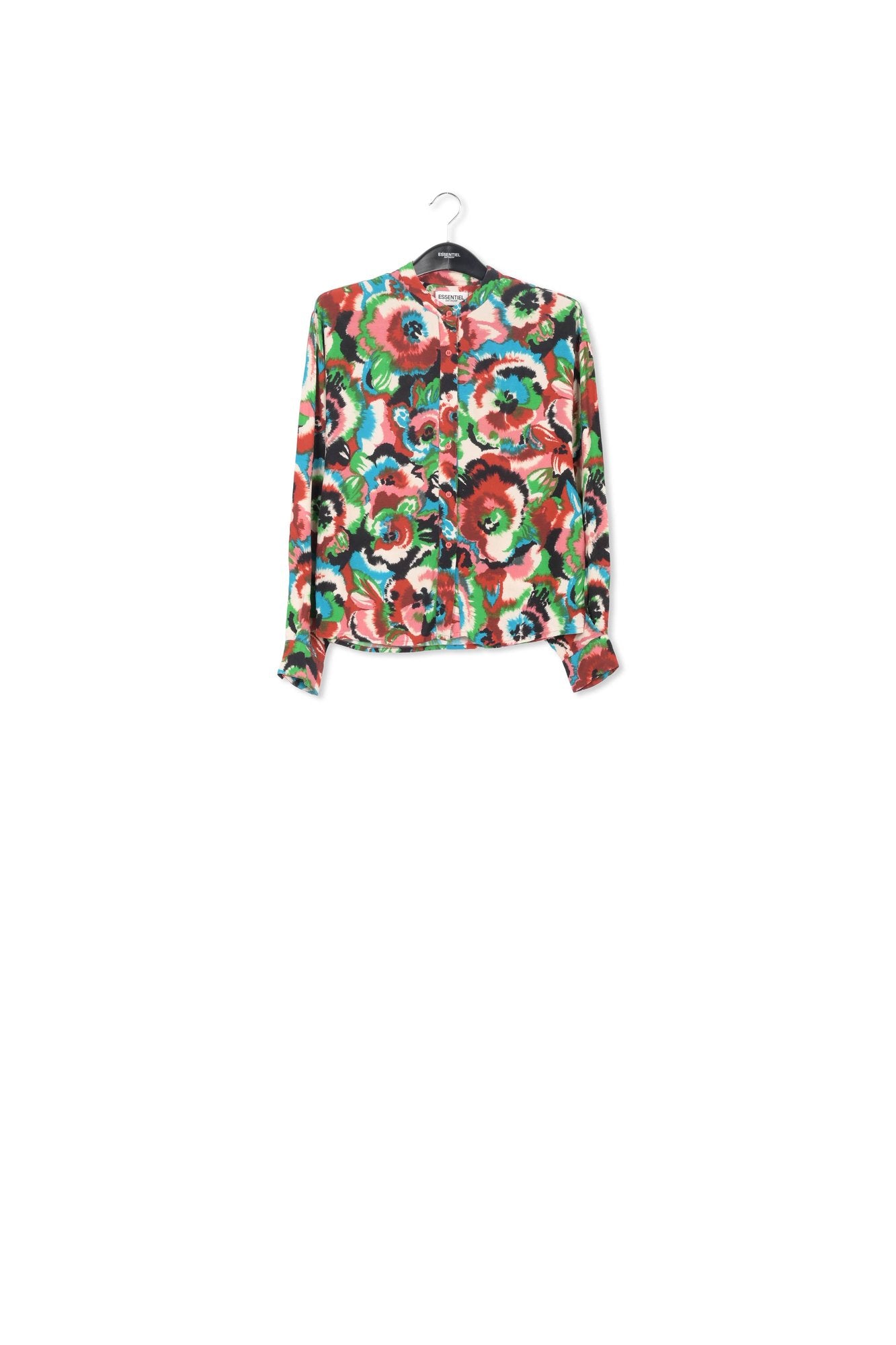 Multicolor floral-print shirt RE—SSENTIEL | Essentiel second hand
