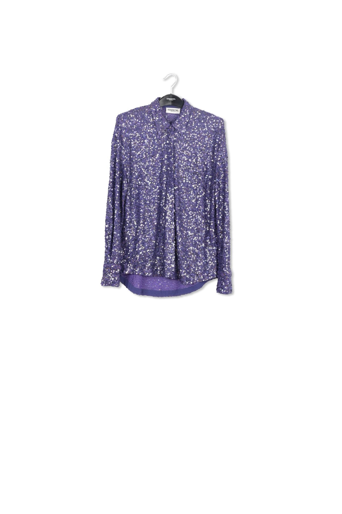Chemise indigo à paillettes RE—SSENTIEL | Essentiel second hand