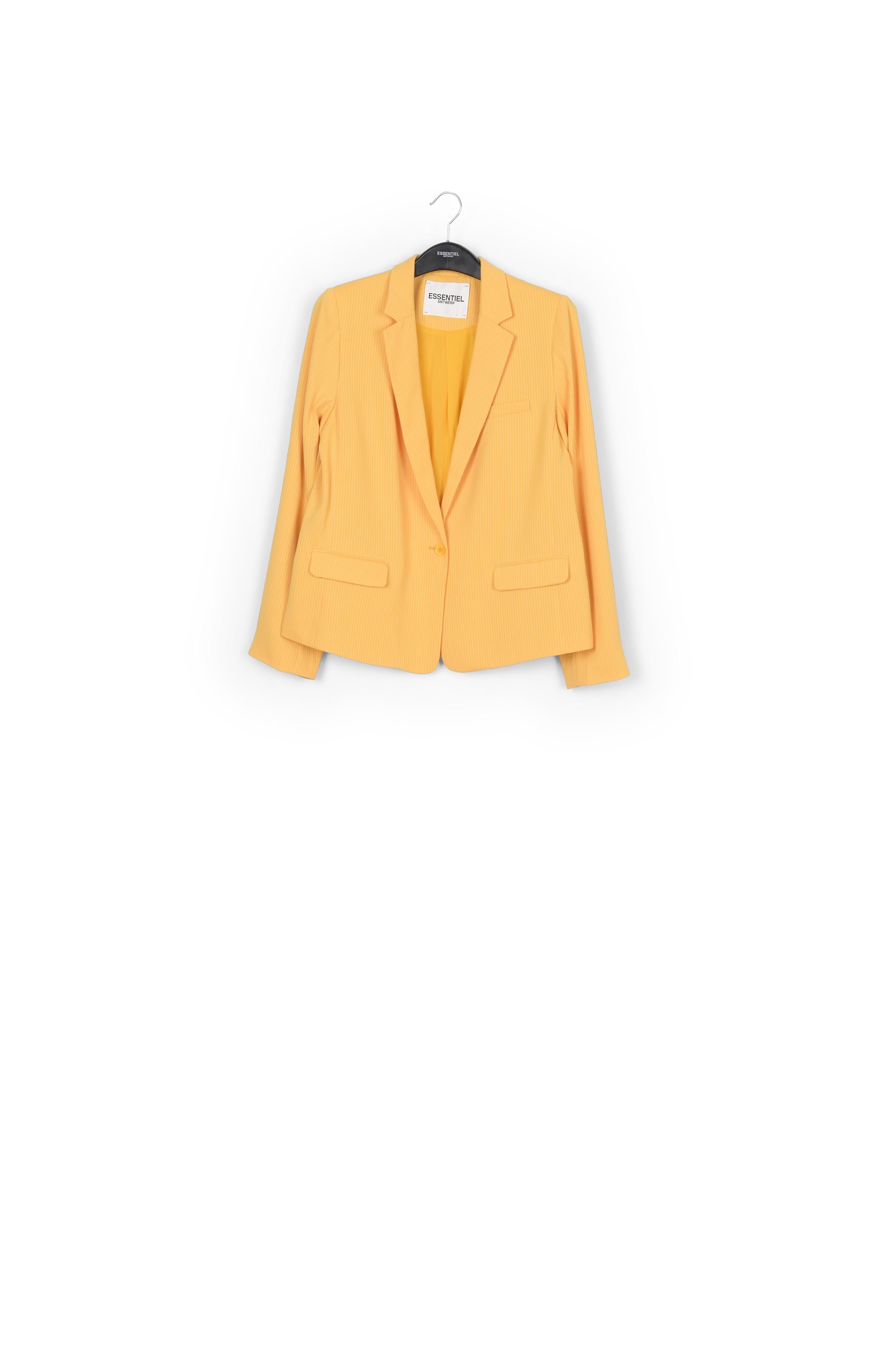 Veste jaune à rayures RE—SSENTIEL | Essentiel second hand