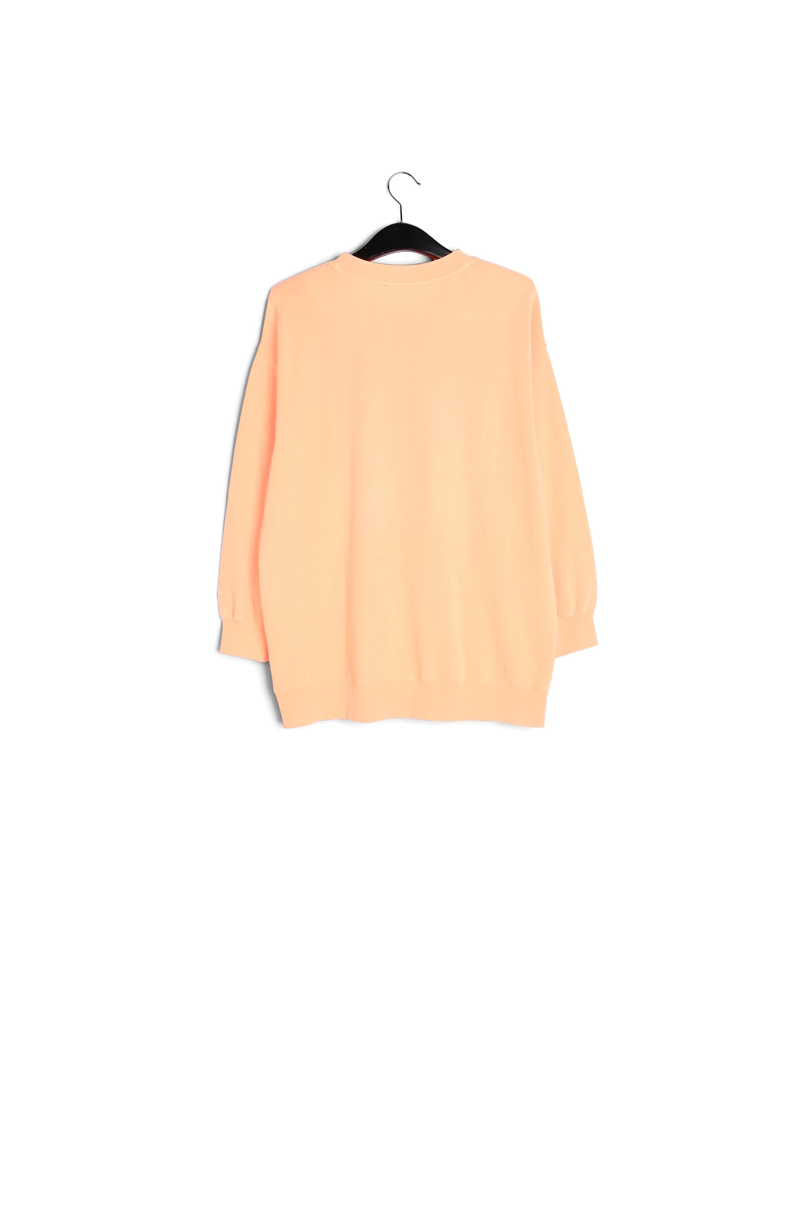 Neon orange oversized sweatshirt RE—SSENTIEL | Essentiel second hand