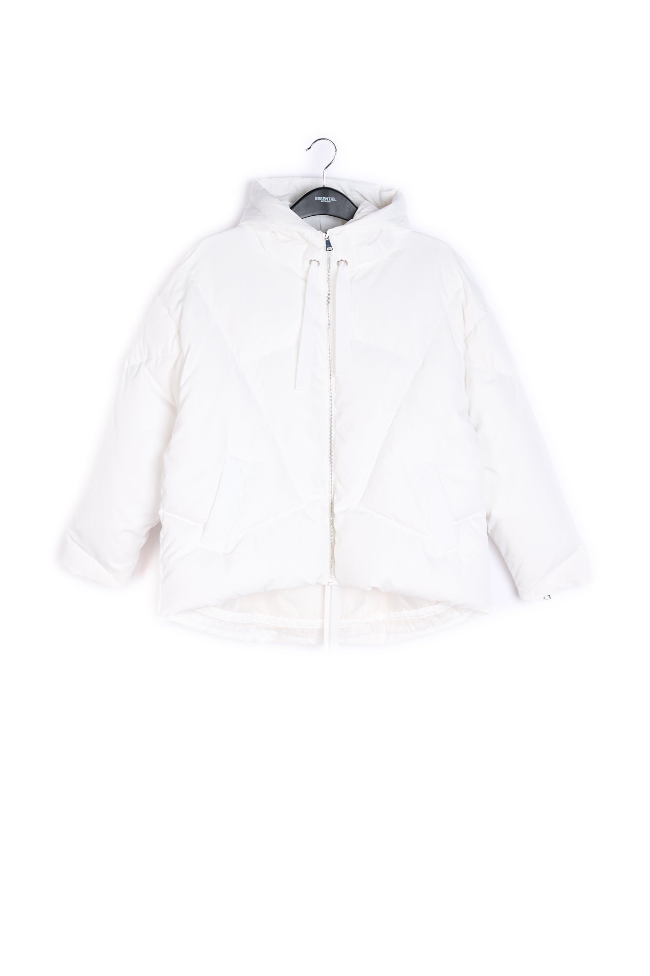 White down jacket with hood RE—SSENTIEL | Essentiel second hand