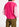 Neon pink sleeveless mohair-blend cardigan Faume - seconde main
