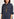 Dark blue polka dot oversized shirt Faume - seconde main