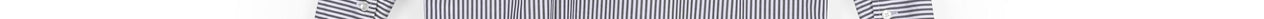 Grey and off-white striped cotton shirt dress Faume - seconde main
