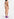 Robe midi en dentelle rose vintage Faume - seconde main