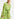 Green maxi-length dress with floral print Faume - seconde main