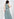 Floral print sleeveless maxi dress with rhinestones Faume - seconde main